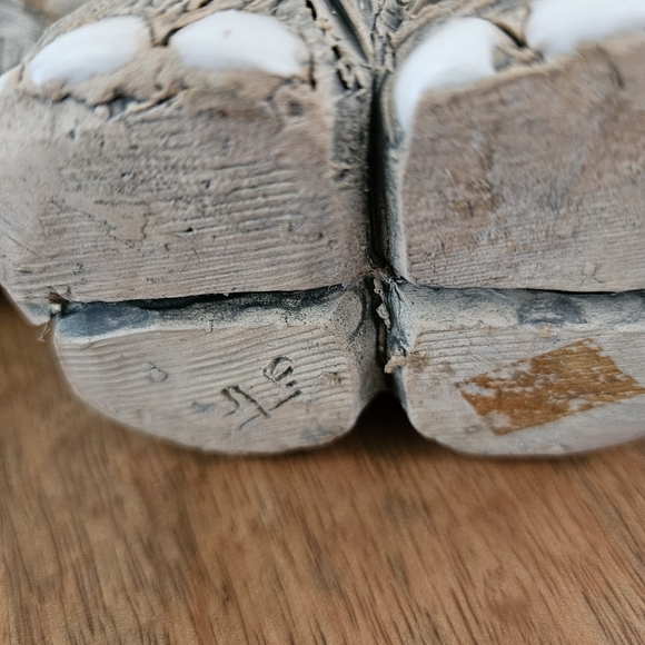 Artesania Rinconada Clay Elephant Figures Vintage Set Of 2 - Picture 12 of 15